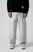 Pacsun Gray Baggy Paneled Pants