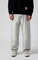 PacSun Gray Baggy Paneled Pants