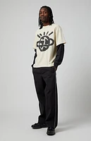 Pacsun Black Bolton Baggy Track Pants