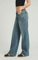 PacSun Indigo Low Rise Girlfriend Jeans