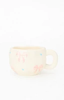 LA Hearts Bow Heart Mug