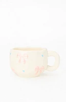 LA Hearts Bow Heart Mug