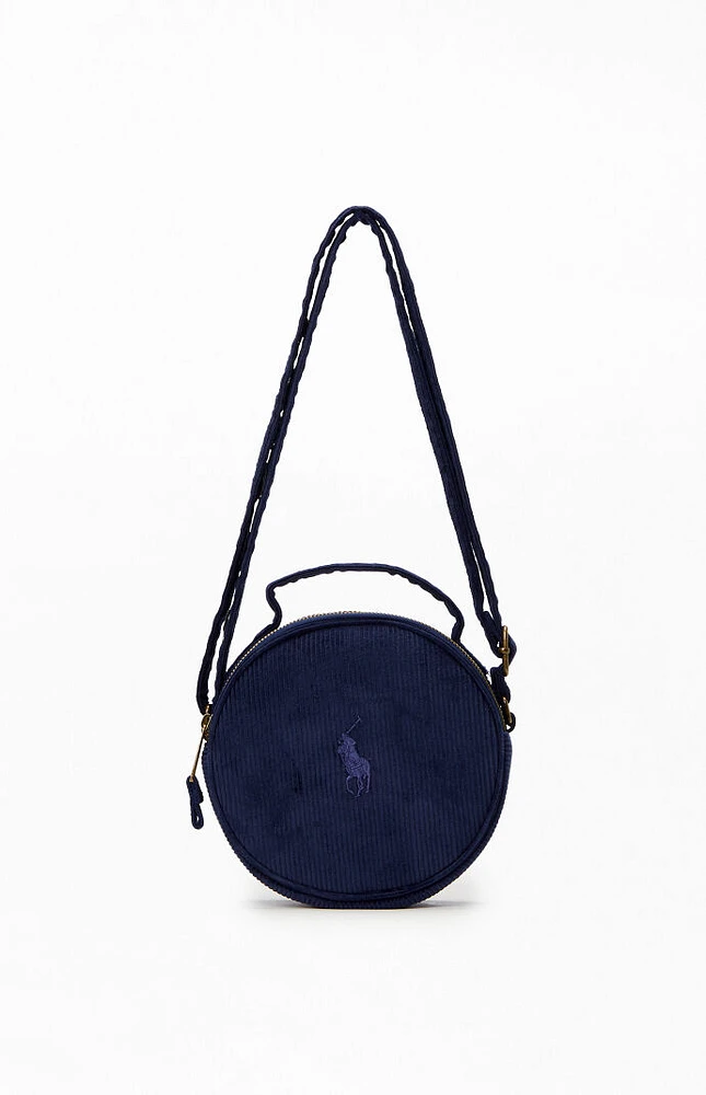 Polo Ralph Lauren Big Pony Corduroy Round Bag