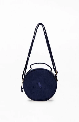 Polo Ralph Lauren Big Pony Corduroy Round Bag