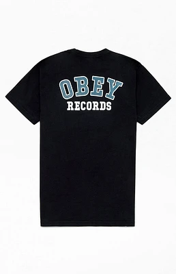 Obey Records Heavyweight T-Shirt