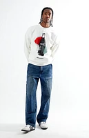 Circulate x Coca-Cola Mixed Crew Neck Sweatshirt