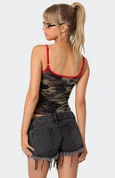 Edikted LA Lover Rhinestone Tank Top