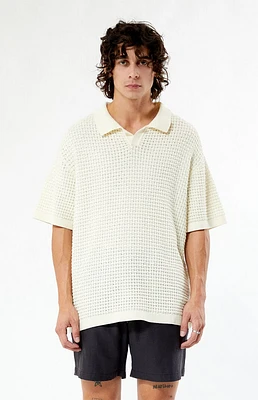 PacSun Open Knit Polo Shirt