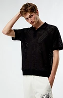 Obey Duke Mesh Polo Shirt