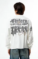 Pacsun Western Cropped Long Sleeve T-Shirt