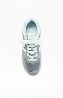 New Balance Women's Gray 574 Platform Sneakers
