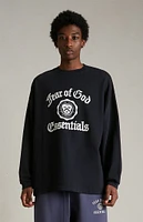 Fear of God Essentials Black Heavy Long Sleeve T-Shirt