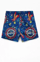 Modelo Eagle Navy Swim Trunks