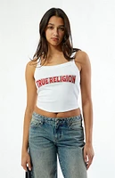 True Religion Rhinestone Ribbed Tank Top