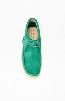 Clarks x Hidden NY Green Suede Wallabee Cup Boots
