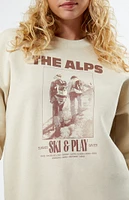 Coney Island Picnic The Alps Crew Neck Sweatshirt