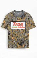 True Religion Buddha Camo Logo T-Shirt