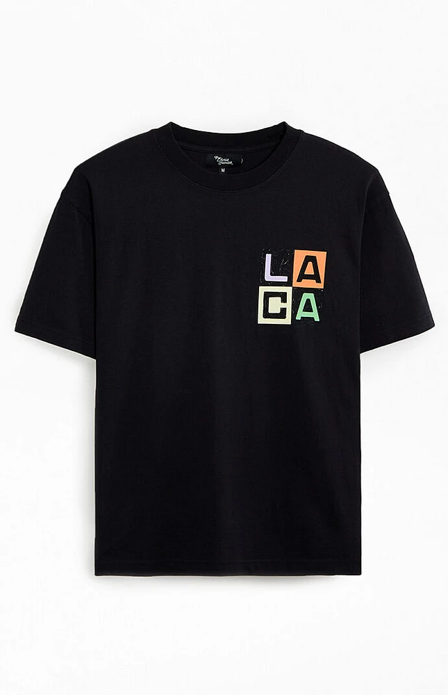 PacSun Pac Artist Network Kelly Malka LA/CA Oversized T-Shirt
