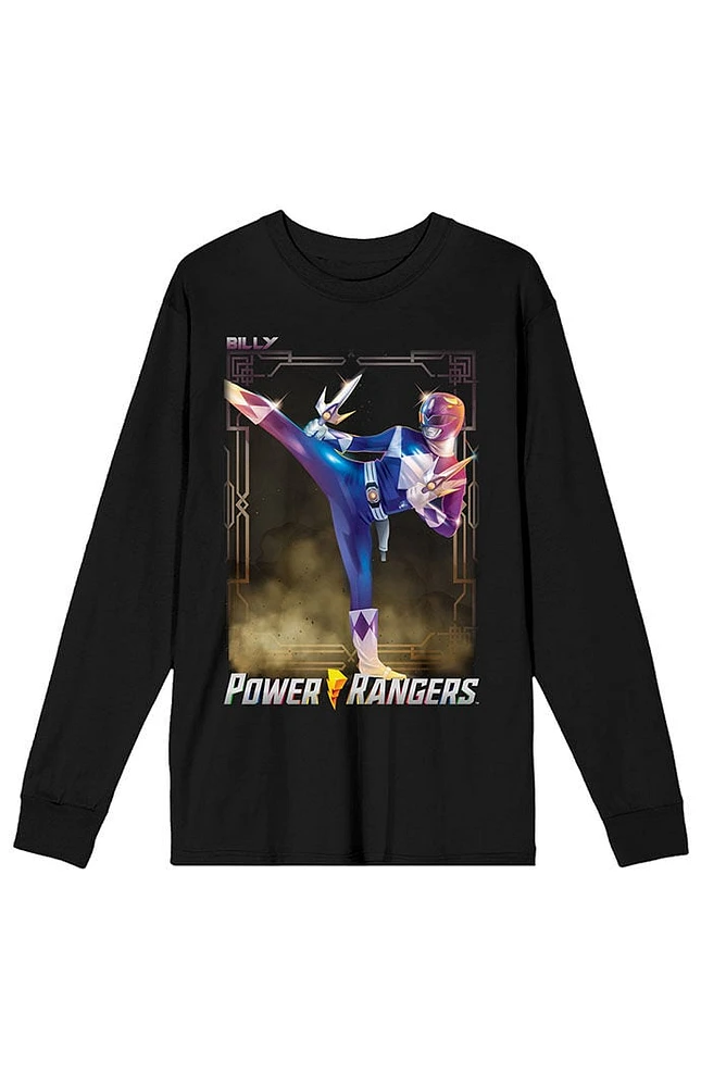 Power Rangers Billy Long Sleeve T-Shirt