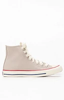 Converse Women's Taupe Chuck Taylor High Top Lux Sneakers