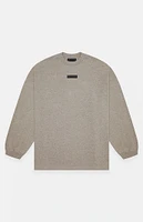 Fear of God Essentials Heather Grey Long Sleeve T-Shirt