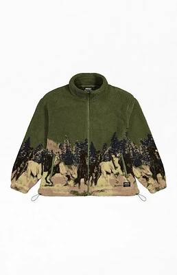 WeSC America Inc Wild Horses Oversized Sherpa Jacket