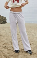 John Galt Anastasia  Waffle Knit Soft Sweatpants