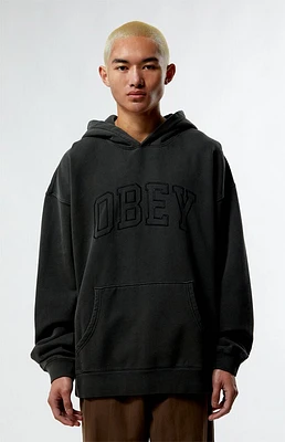 Obey Pigment Collegiate Extra Heavy Crew Neck Sweatshirt