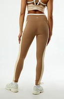 FABLETICS Active Brown Define PowerHold High Waisted Leggings