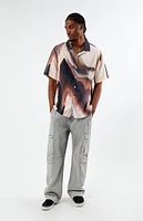 PacSun Printed Camp Shirt