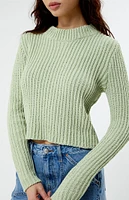 Glamorous Cropped Knit Sweater