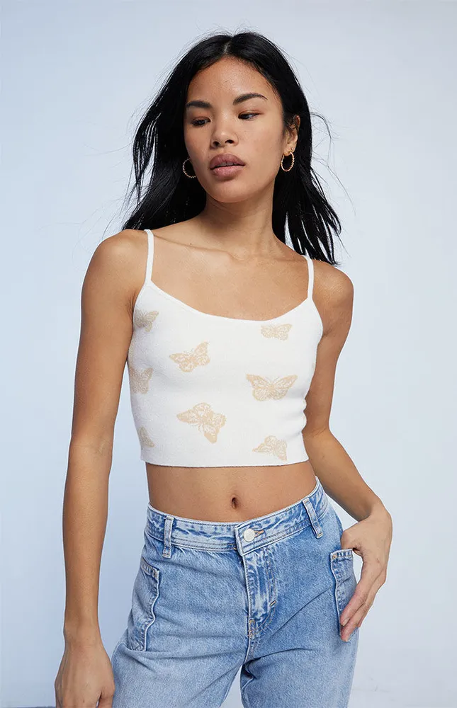 LA Hearts Fruity Sweater Tank Top