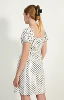 PacSun Kids Polka Dot Short Sleeve Dress