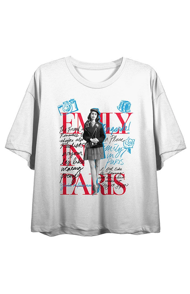 Emily Paris Sketch Art T-Shirt