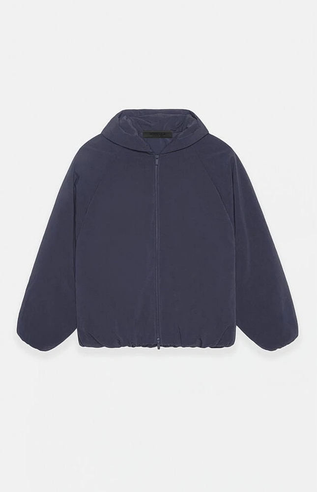 Fear of God Essentials Marine Military Nylon Hooded Bomber Jacket