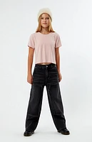 Pacsun Kids Ribbed Skimmer T-Shirt