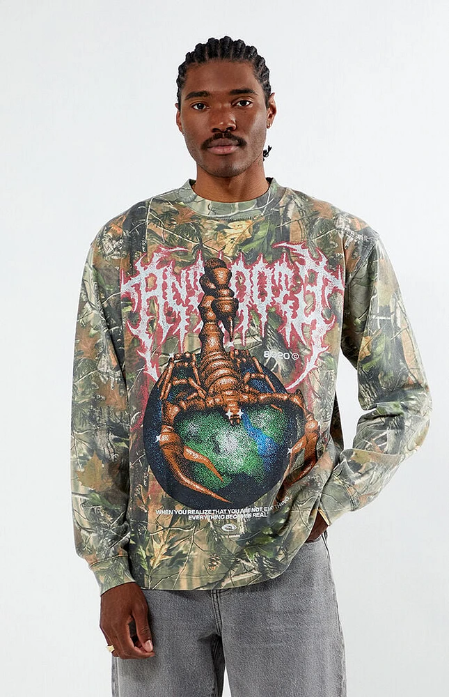 PacSun Camo Antidote Long Sleeve T-Shirt