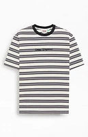 GUESS Originals Horizontal Black Striped T-Shirt