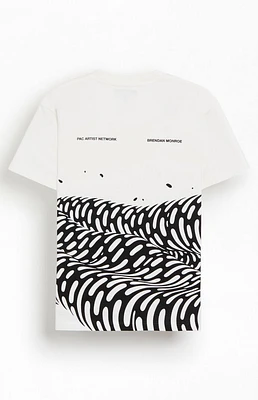 PacSun Pac Artist Network x Brendan Monroe Spiral T-Shirt