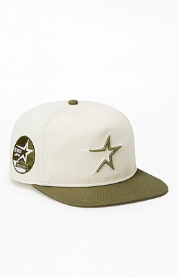 New Era Houston Astros Snapback Golfer Hat