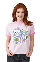 Hello Kitty Sweet Treats V-Neck T-Shirt