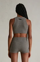 Fear of God Essentials Women's Homestead Heather Knit Boxer Shorts