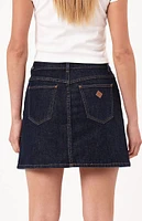 ABRAND A-Line Denim Mini Skirt