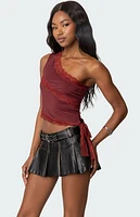 Edikted Becky Lacey One Shoulder Top