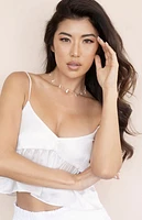 Ettika Nautilus Shell Charm Necklace