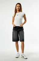 Thrills Signature Rose Embroidered T-Shirt
