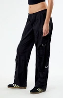 Ruched Low Rise Pull-On Pants