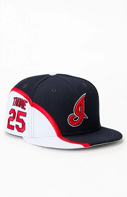 New Era Cleveland Indians Thome 25 Side Stripe 9FIFTY Snapback Hat