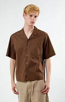 PacSun Solid Oversized Camp Shirt