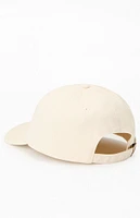 Thrills Off White Minimal 6 Panel Dad Hat